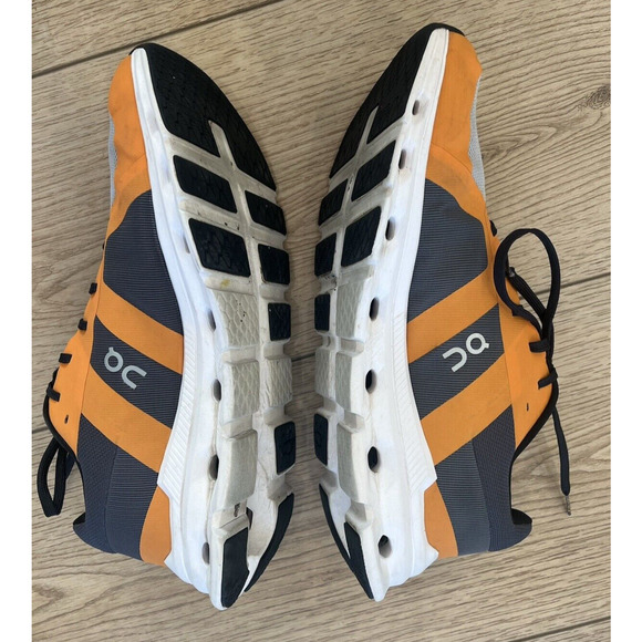 On Running CloudRunner Tennis Shoe Sneaker Tumeric Frost Men's 12 - Picture 7 of 12